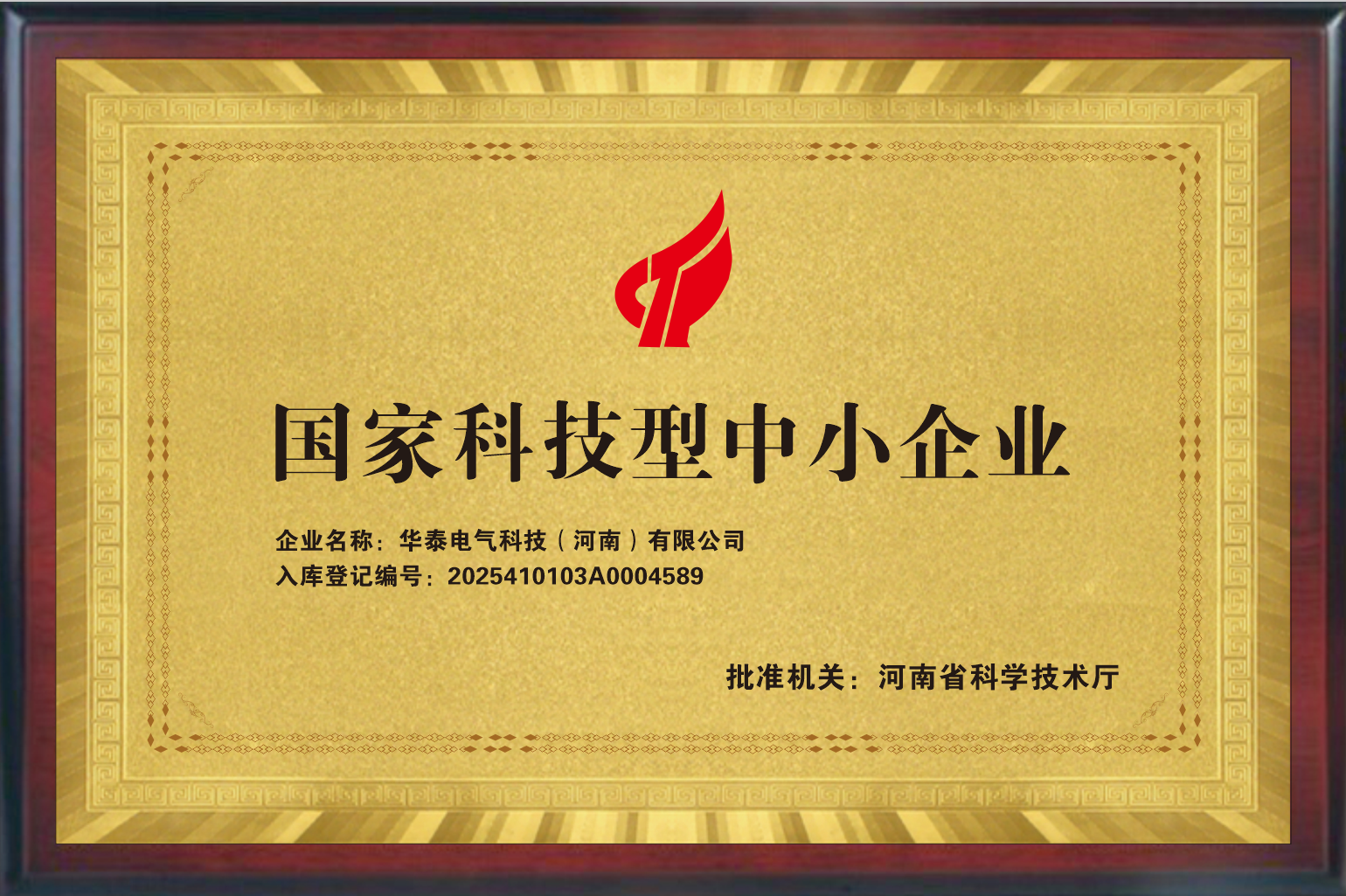 国家科技型中小企业